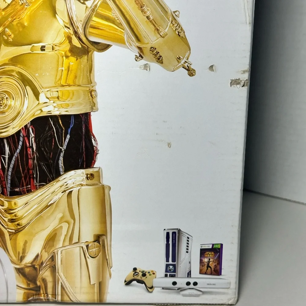 Microsoft Xbox 360 Limited Edition Star Wars Kinect 320GB Console Factory Sealed